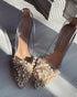 AZIL TRANSPARENT GOSPEL STILETTO